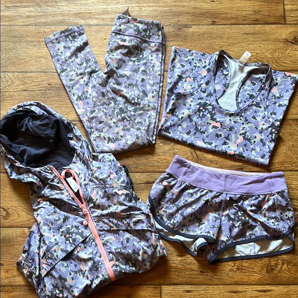 Purple Camo ivivva bundle girls size 14